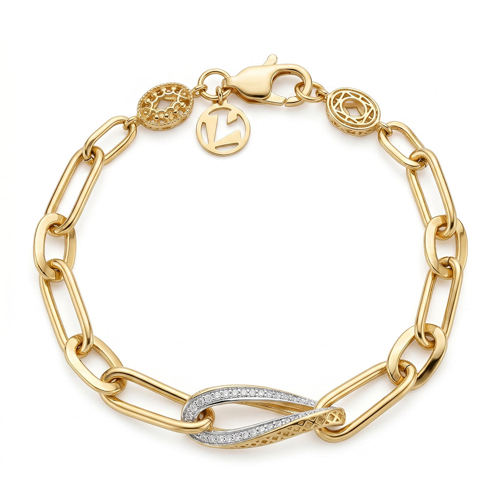 Lazurde 18k Yellow Gold Bracelet | Effortless Everyday Luxury