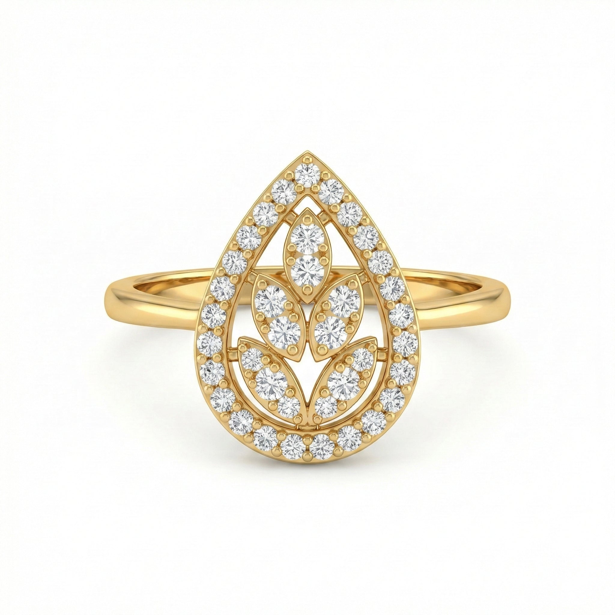 The Eternal Bloom Ring 18K Yellow Gold