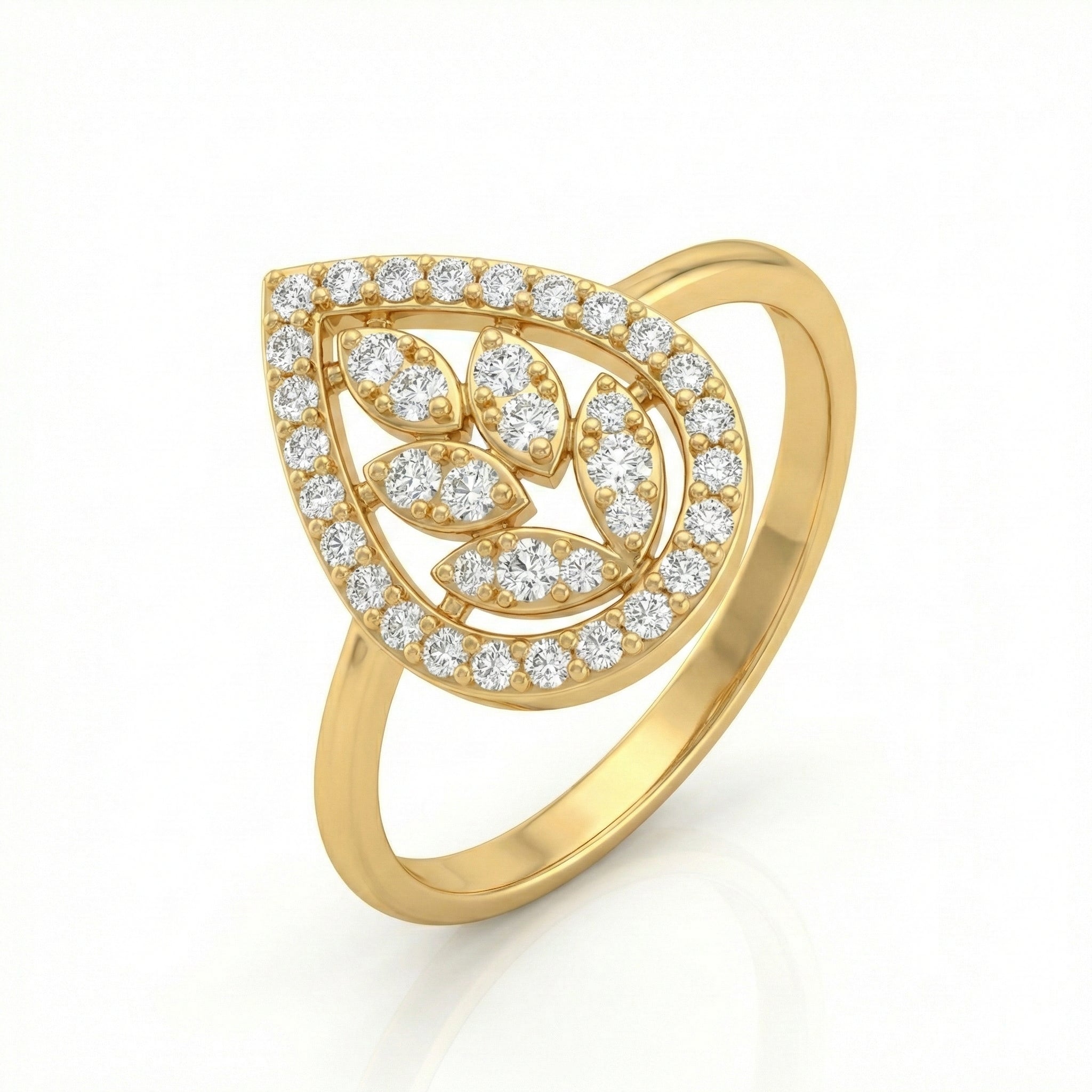 The Eternal Bloom Ring 18K Yellow Gold