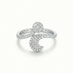 خاتم ستاريلايت إيمبريس من الذهب الأبيض عيار 18