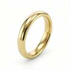 Eternal Classic Gold Wedding Band - 3mm 18K Yellow Gold