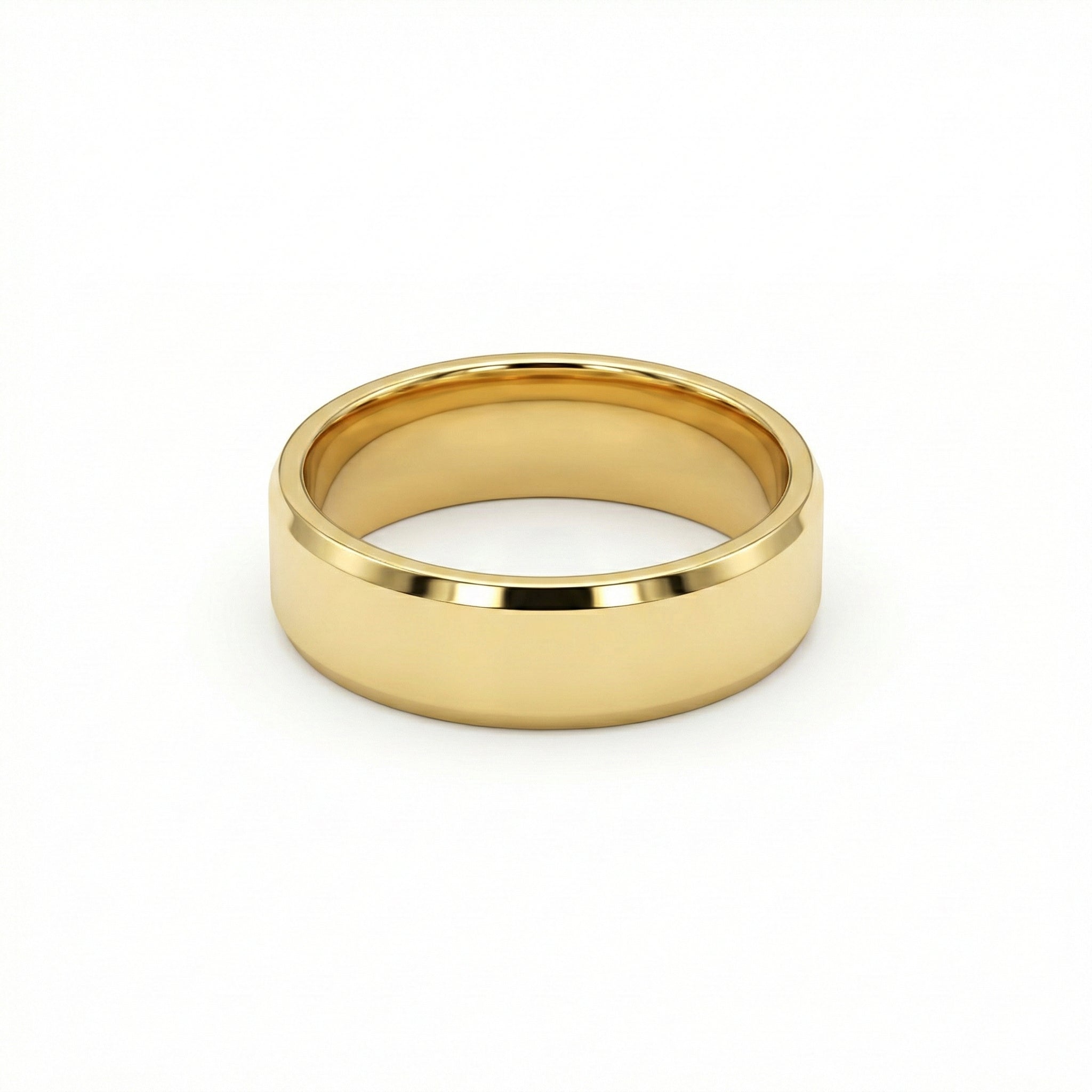 The Eternal Gold Wedding Band - 6mm 18K Yellow Gold