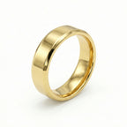 The Eternal Gold Wedding Band - 6mm 18K Yellow Gold