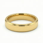 خاتم زفاف إيترنال جولد - 4 مم من الذهب الأصفر عيار 18
